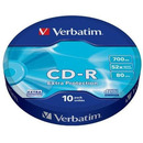 Płyta CD-R VERBATIM wrap (10sztuk) extra protection 43725