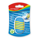 Gumka uniwersalna KEYROAD Wave, blister, mix kolor&oacute;w
