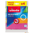 VILEDA Colors ciereczki z mikrofibry 4 sztuki