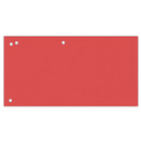 Przek�adki OFFICE PRODUCTS, karton, 1/3 A4, 240x105mm, 100szt., czerwone