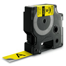 Dymo ta�ma do drukarek Rhino | 18433 | 19mm/5, 5m | czarny/�&oacute;�ty | winylowa