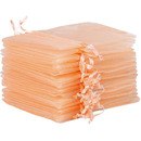 Woreczki z organzy �ci�gane ecru, 24szt, 10x15cm SO-30-01 ALIGA
