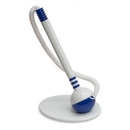 D�ugopis na spr�ynce OFFICE PRODUCTS, stoj�cy, smoprzylepny, niebieski