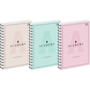 Ko�ozeszyt B5 100k kratka 90g ACADEMY PASTEL