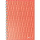 Ko�onotatnik Colour`Breeze A5 w kratk� koralowy 628468 ESSELTE