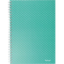 Ko³onotatnik Colour`Breeze A5 w kratkê zielony 628467 ESSELTE