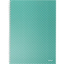 Ko�onotatnik Colour`Breeze A4 w kratk� zielony 628477 ESSELTE