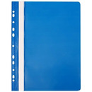 Skoroszyt na dokumenty twardy A4 wpinany do segregatora 10 sztuk niebieski NATUNA