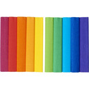 Bibu�a marszczona CREATINIO 25x200cm mix kolor&oacute;w t�czowy 400153936 TOP 2000