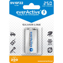 Akumulatorek EVERACTIVE Silver Line 9V/HR22/6F22 250mAh