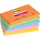 Karteczki samoprzylepne Post-it&reg; Super Sticky, BOOST, 76x127mm, 5x90 kart