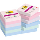 Karteczki samoprzylepne Post-it®, SOULFUL, 47,6x47,6mm, 12x90 kart.