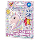Kredki grafionowe z glinki kaolinowej 12 kolor&oacute;w zestaw 316121009 ASTRA