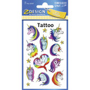 Naklejki tatuae dla dzieci JEDNOROEC 56767 Z-DESIGN KIDS TATTOO AVERY ZWECKFORM