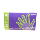 R�kawice lateksowe pudrowe MAXTER, 100 szt., M