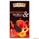 Herbata BIG-ACTIVE brzoskwinia i morela 80g liciasta czarna