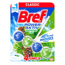 Bref Power Aktiv - Kostka toaletowa z zawieszk, 50 g - Sosnowy las