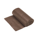 Aglo3 - Worki na �mieci bio, br�zowe, mocne, folia LDPE, 50 sztuk - 35 l