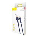 Baseus Kabel USB Lightning Cafule 1.5A 2m z�oto-granatowy