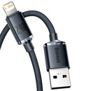 Baseus Kabel USB do Lightning Crystal Shine, 2.4A | 2m | czarny