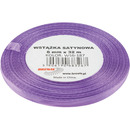 Wst��ka satynowa 6mm/32m lawendowa BREWIS