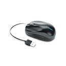 Kensington Mysz mobilna ze zwijanym przewodem Pro Fit