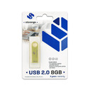 Storange pami�� 8 GB | Slim | USB 2.0 | gold
