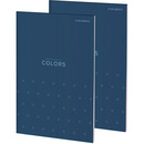 Blok notatnikowy w kratkę A6 notatnik 100 kartek COLORS 400169238 TOP 2000