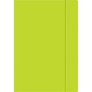 Teczka z gumk� A4+ FLUO limonkowa INTERDRUK