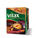 Herbata VITAX owocowo-zioowa, liwka i kardamon, 15 kopert