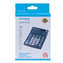 Kalkulator biurowy DONAU TECH OFFICE, CI-CMB1201BK, 12-cyfr. wy�wietlacz, wym. 137x101x30mm, czarny