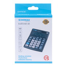 Kalkulator biurowy DONAU TECH OFFICE, CI-CMB1001BK, 10-cyfr. wy�wietlacz, wym. 137x101x30mm, czarny