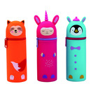 Pi&oacute;rnik silikonowy KEYROAD, zwierzaki tuba, mix kolor&oacute;w