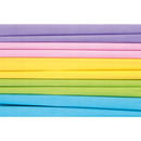 Bibu�a marszczona 25x200cm - PASTEL - MIX 5 kolor&oacute;w, 10 rolek, Happy Color