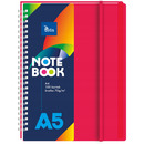 Ko�onotanik A5 100k kratka ok�adka PP czerwona 70g. KB060-CKA5 TETIS