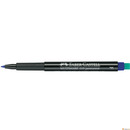 Foliopis z gumk� OHP MULTIMARK F 0.6 niebieski FABER-CASTELL 151351