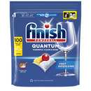 Finish Powerball Quantum All in One Lemon &ndash; Tabletki do zmywarki, cytrynowe &ndash; 100 sztuk