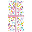 Naklejki z brokatem JEDNOROCE mix CLA13 BREWIS