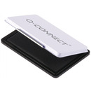 Poduszka do stempli Q-CONNECT, z tuszem, 110x70mm, metalowa, czarna