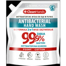 Mydo antybakteryjne CLEAN HANDS, BIO 99,9% Peony&Cotton, 1000 ml