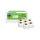 Dymo etykieta do drukarek LW 11352 bia�a, papierowa, 54mm/25mm | 6 sztuk