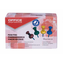 Pinezki beczuki OFFICE PRODUCTS, 50szt., mix kolorów