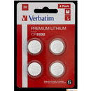 Baterie VERBATIM LITHIUM CR2032 3V BLISTER 4szt. 49533
