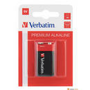 Bateria VERBATIM ALKALICZNE 9V BLISTER 1szt. 49924