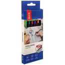 Cienkopisy 0,4mm 6 kolor&oacute;w op. kartonowe MEMOBE MC100-99-06