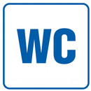 Znak TDC, Toaleta WC