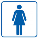 Znak TDC, Toaleta damska