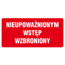 Znak TDC, Nieupowa�nionym wst�p wzbroniony 2
