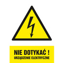 Znak TDC, Nie dotyka�! Urz�dzenie elektryczne