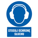 Znak TDC, Stosuj ochron� s�uchu